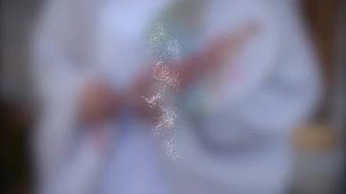 粒子汇聚飘散歌词MVAE模板视频的预览图
